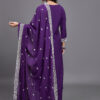 Women Embroidery A-Line Kurta And Pant set with Dupatta - Image 3