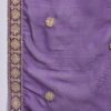 Women Embroidery Straight Purple Kurta And Pant set with Dupatta - Image 2
